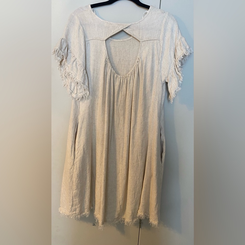Cream Dress